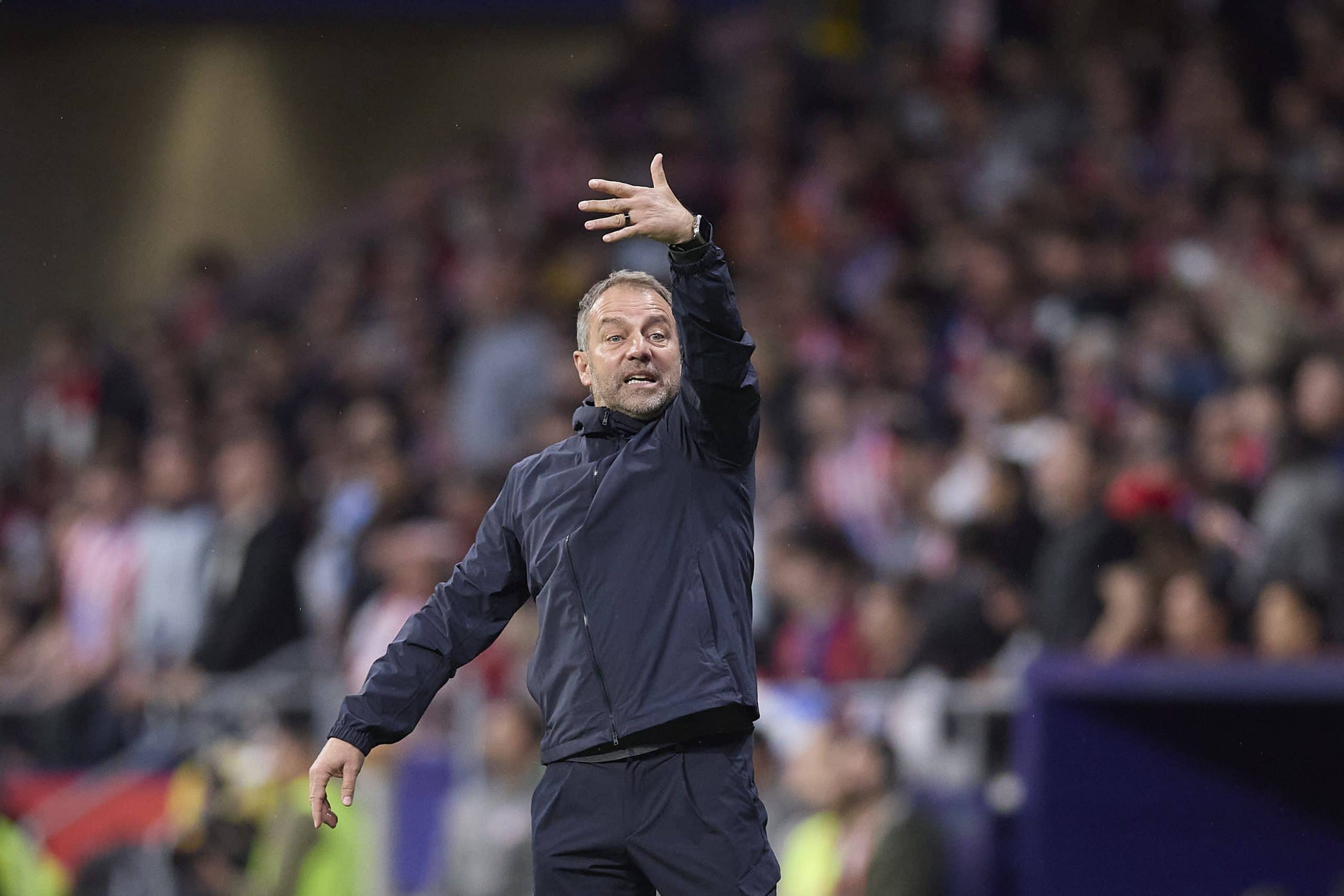 Hansi Flick, l'entraîneur du FC Barcelone.