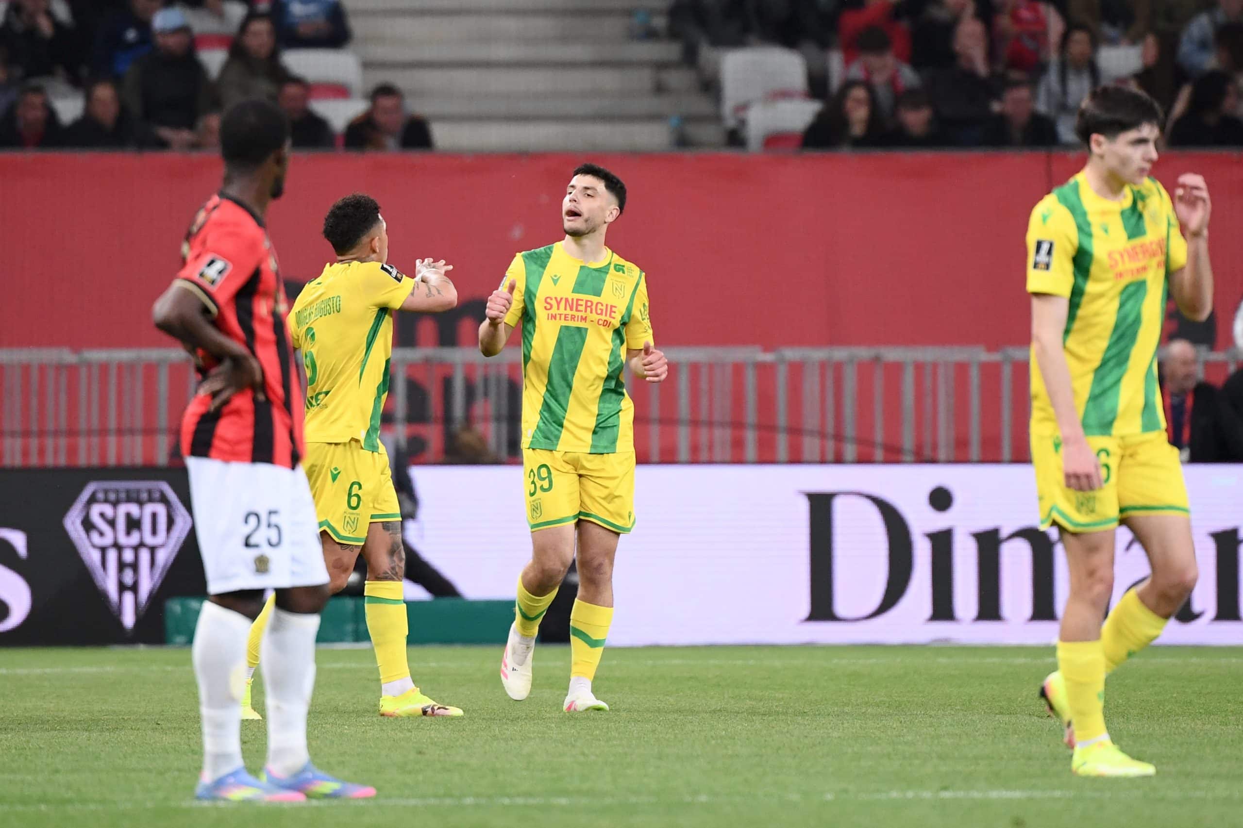 Matthis Abline a encore marqué un but précieux pour le FC Nantes.