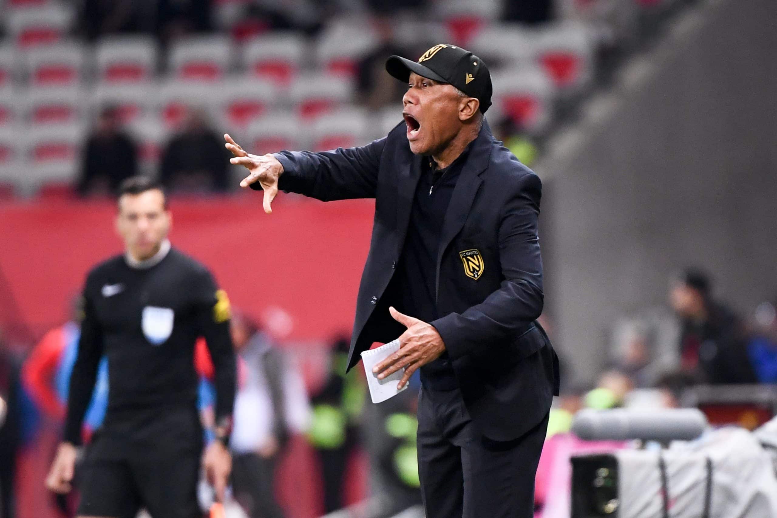 Antoine Kombouaré, le coach du FC Nantes.