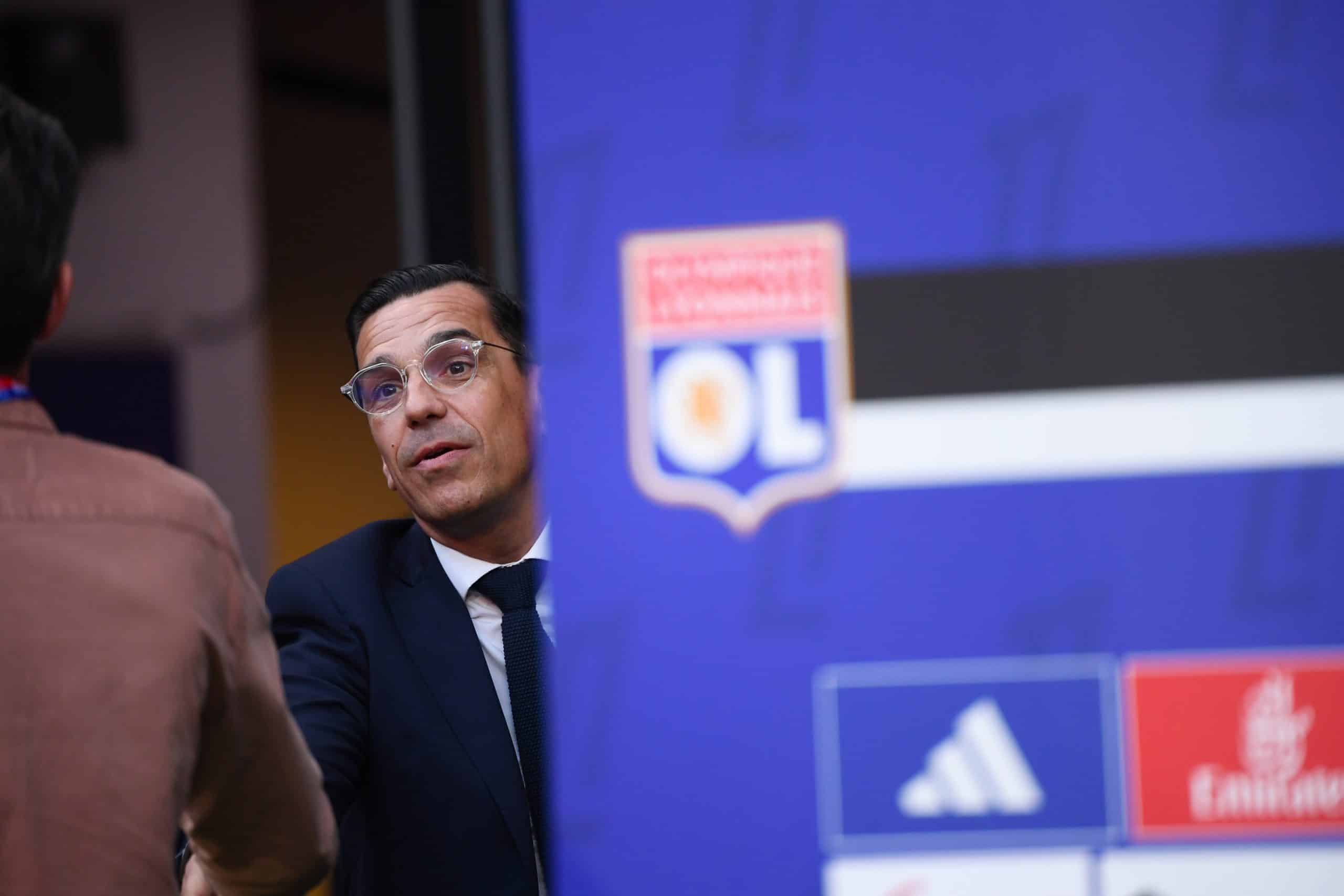 Laurent Prud'homme, le directeur général de l'OL