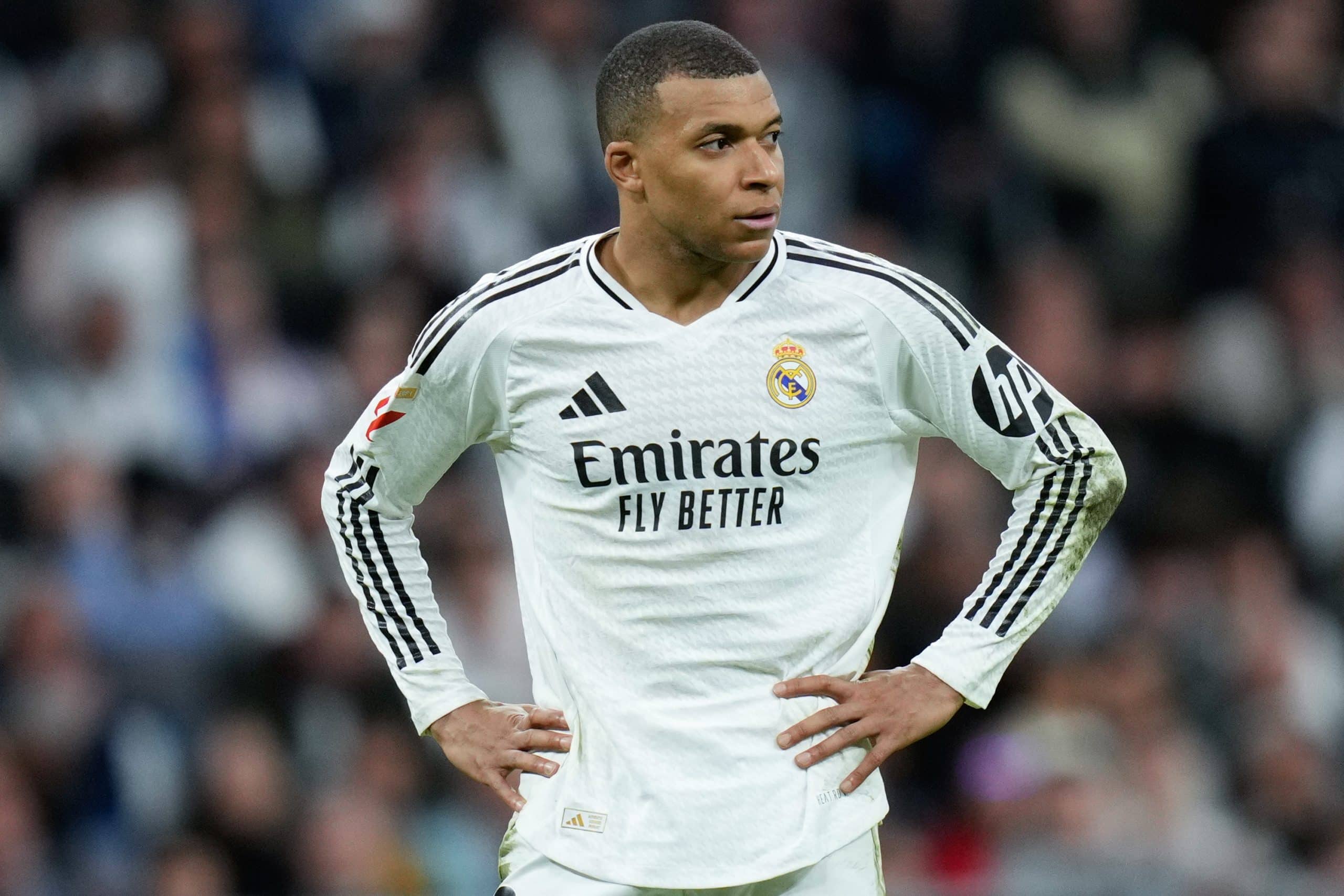 Kylian Mbappé sous le maillot du Real Madrid