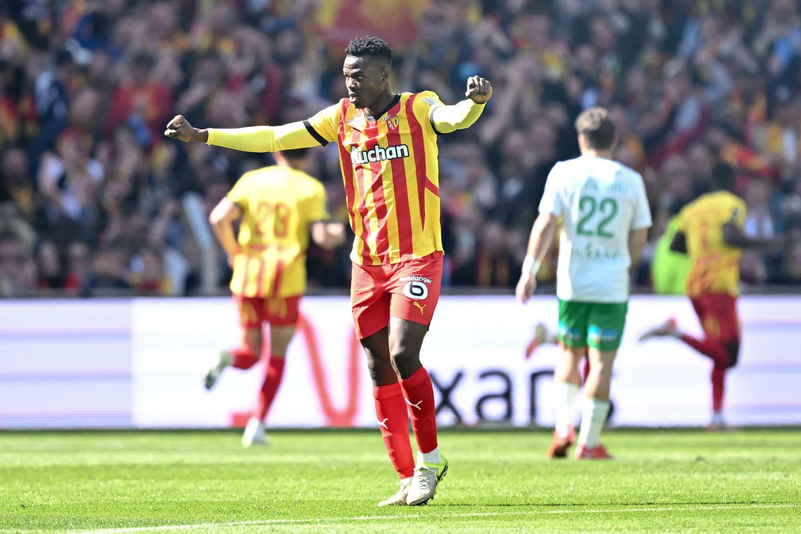 Le défenseur du RC Lens, Juma Bah.