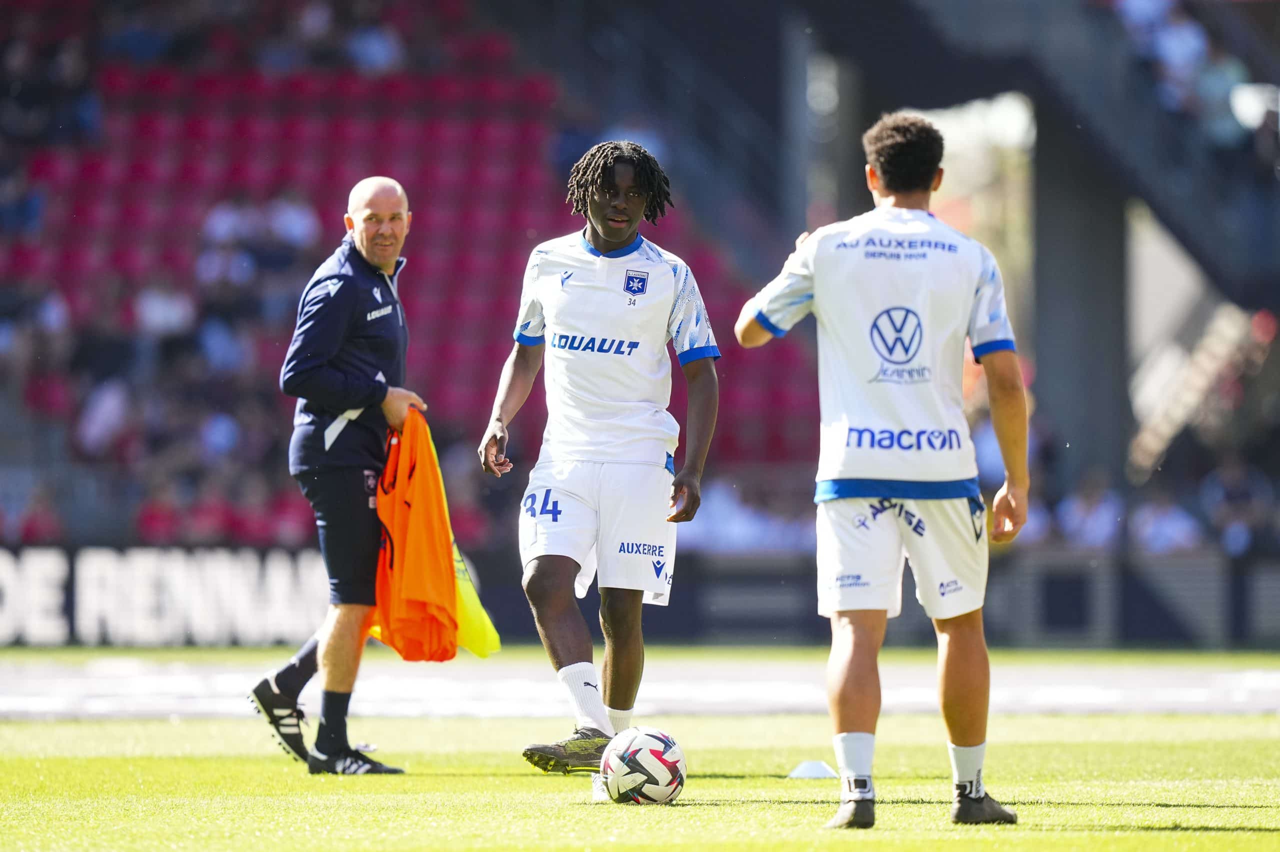 Le milieu de l'AJA Rudi Matondo, annoncé dans le viseur de l'OM.