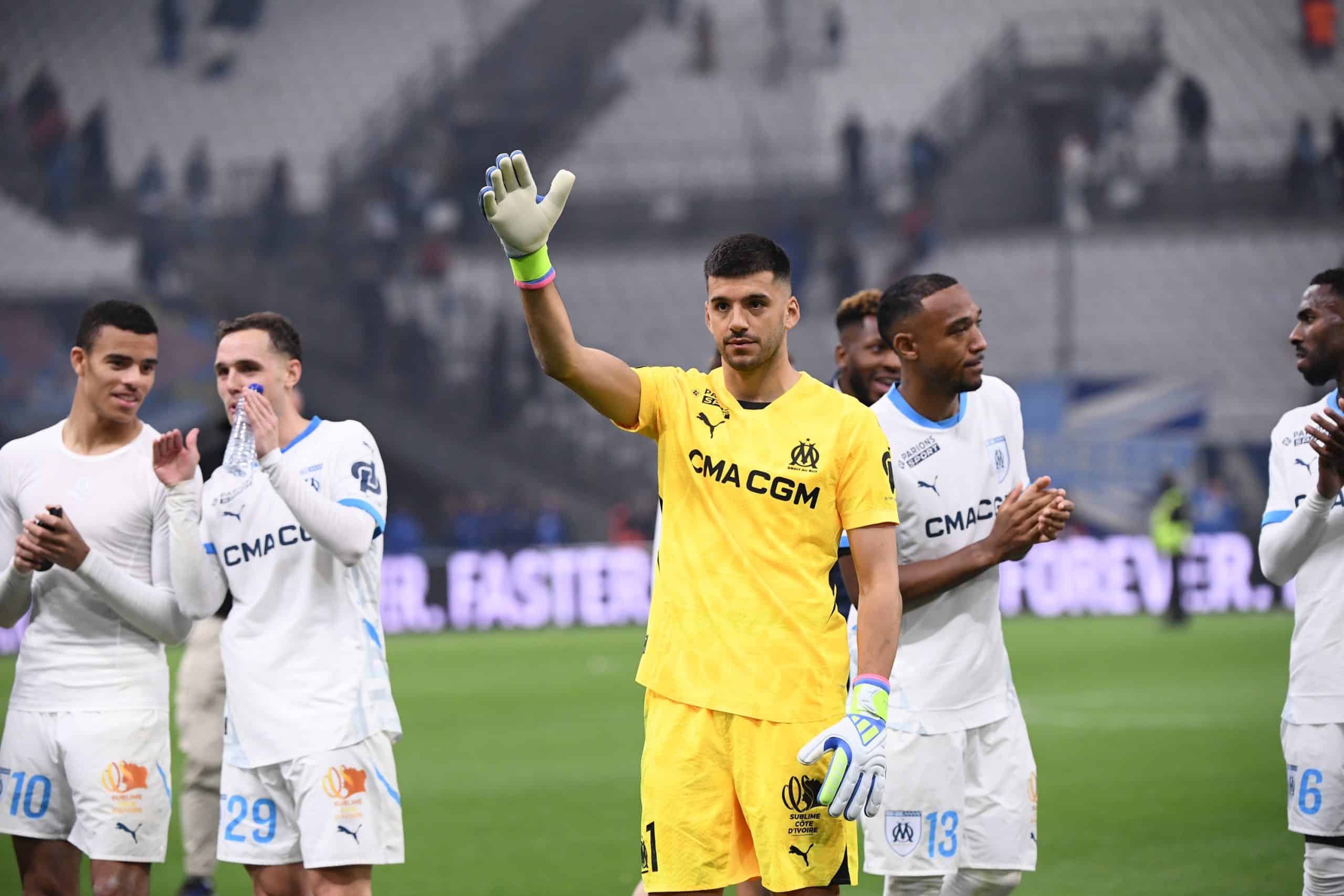 Geronimo Rulli, le portier de l'OM.
