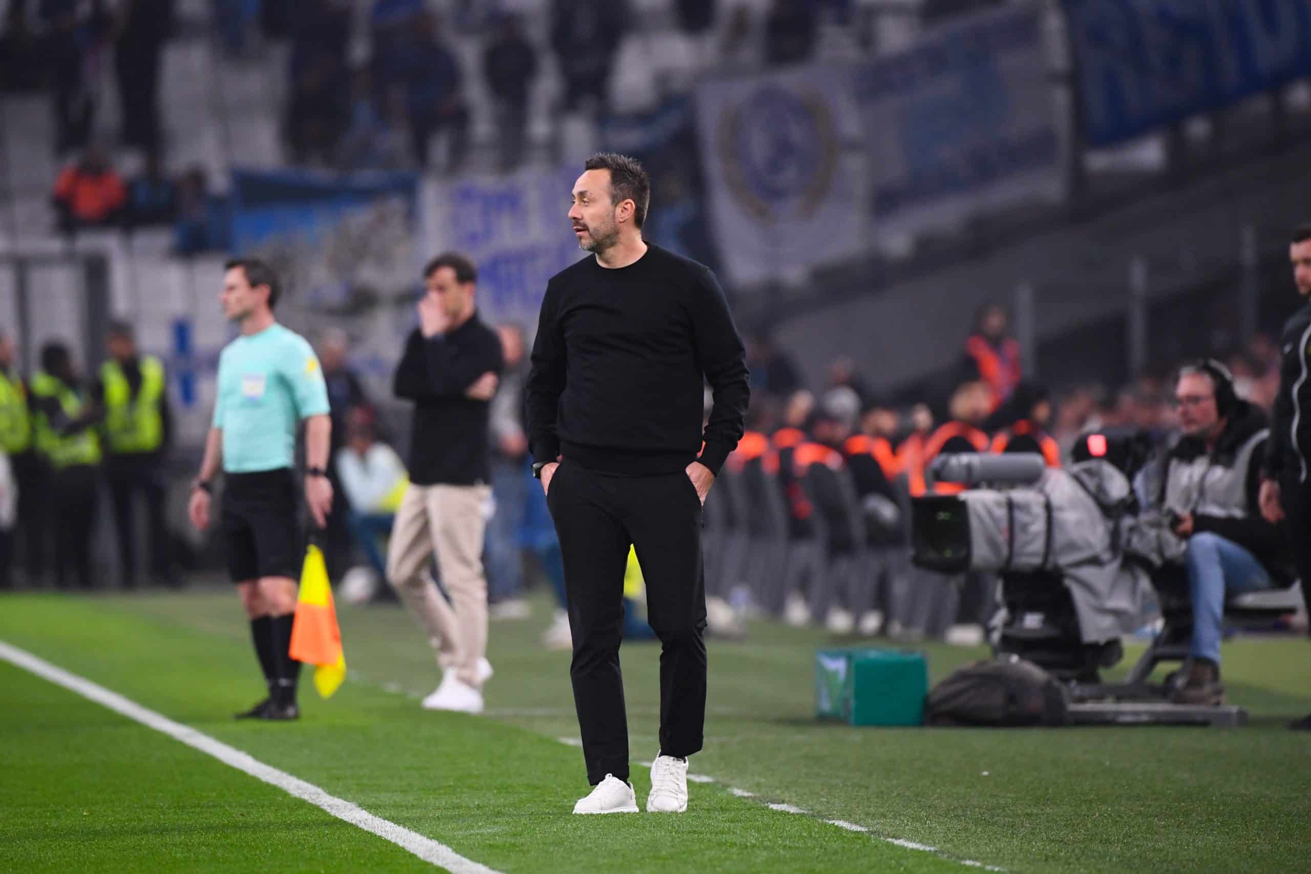 Roberto De Zerbi, l'entraîneur de l'OM