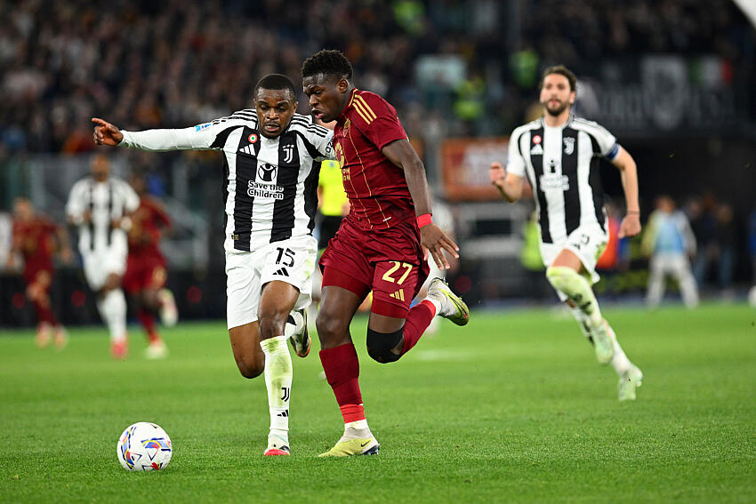 Lucas Gourna Douath à l'AS Rome