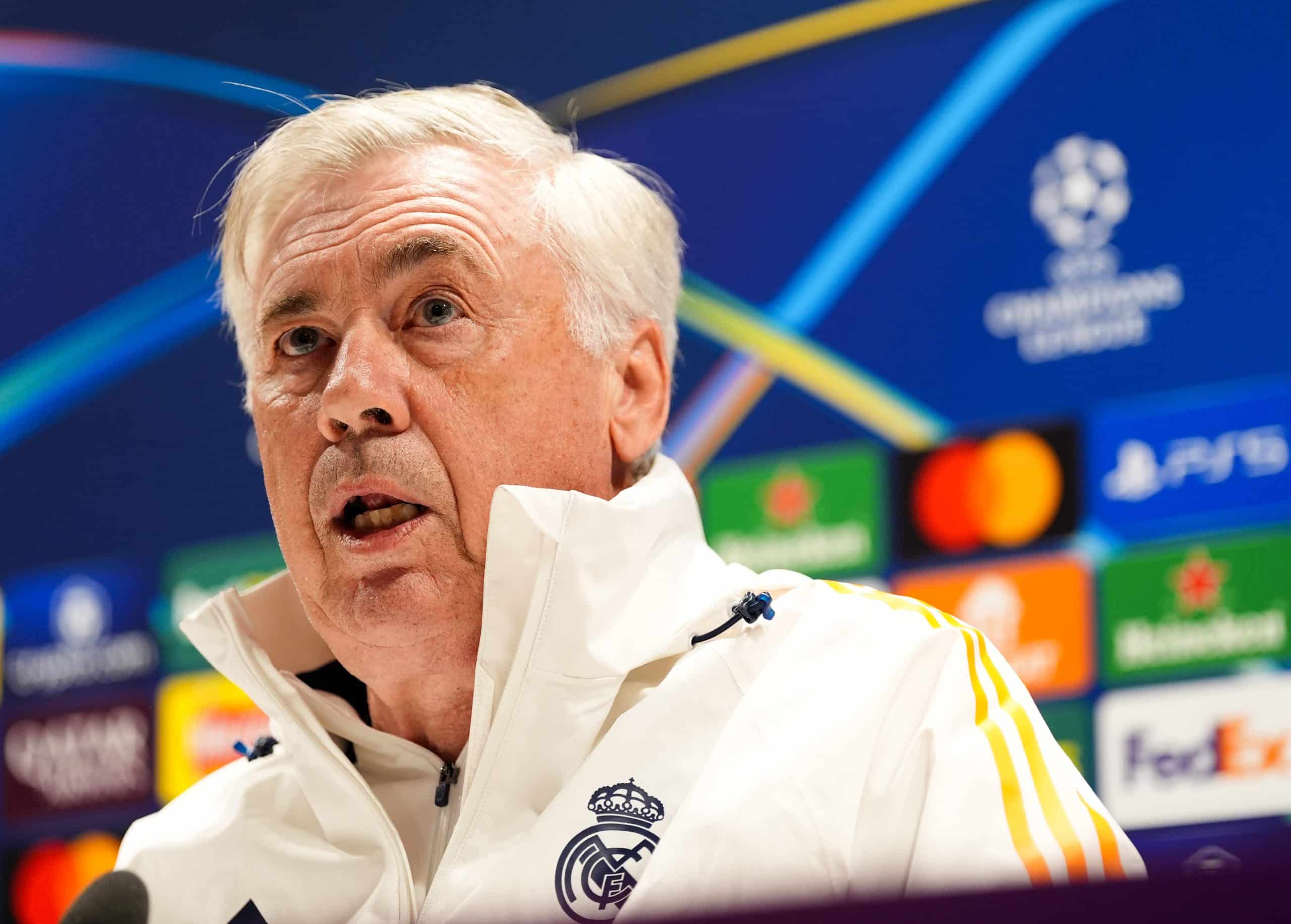 Carlo Ancelotti, l'entraîneur du Real Madrid