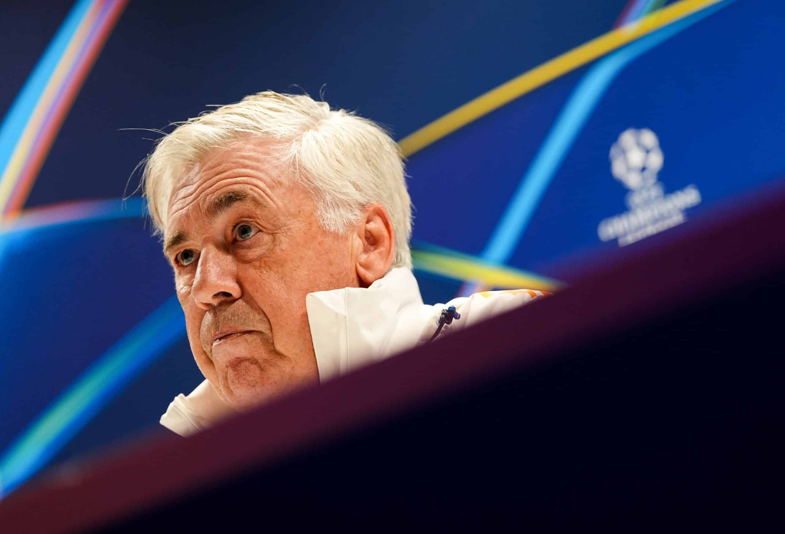 Carlo Ancelotti, le coach du Real Madrid.