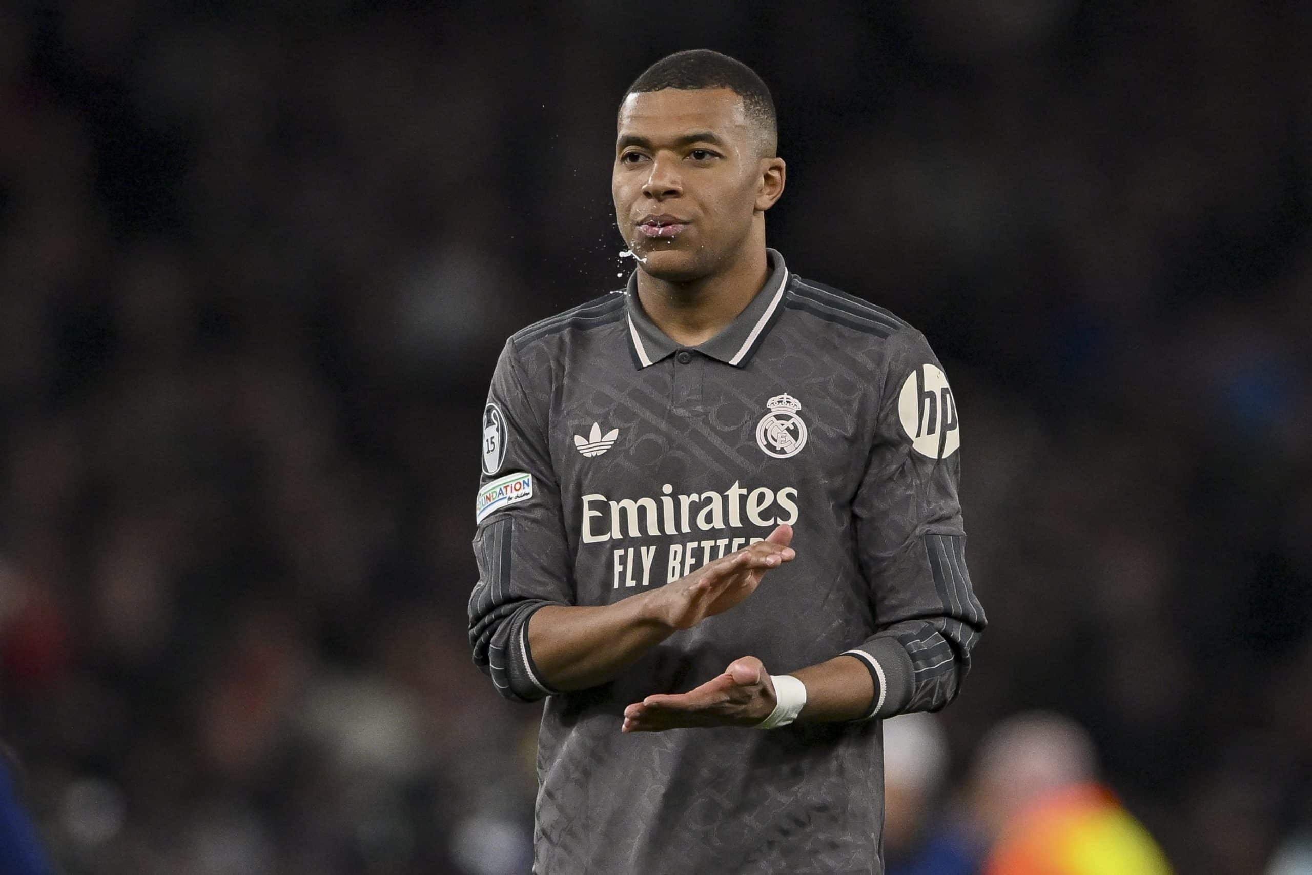 Kylian Mbappé, l'attaquant du Real Madrid.
