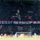 La tribune Auteuil au Parc des Princes.