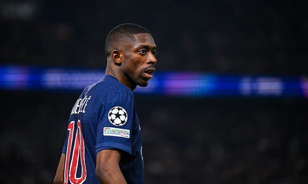 Ousmane Dembélé, l'attaquant du PSG.