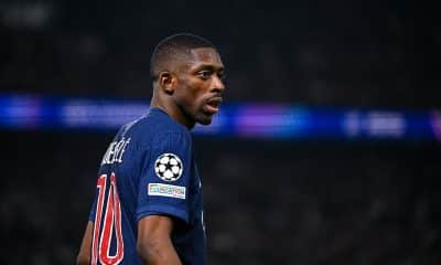 Ousmane Dembélé, l'attaquant du PSG.