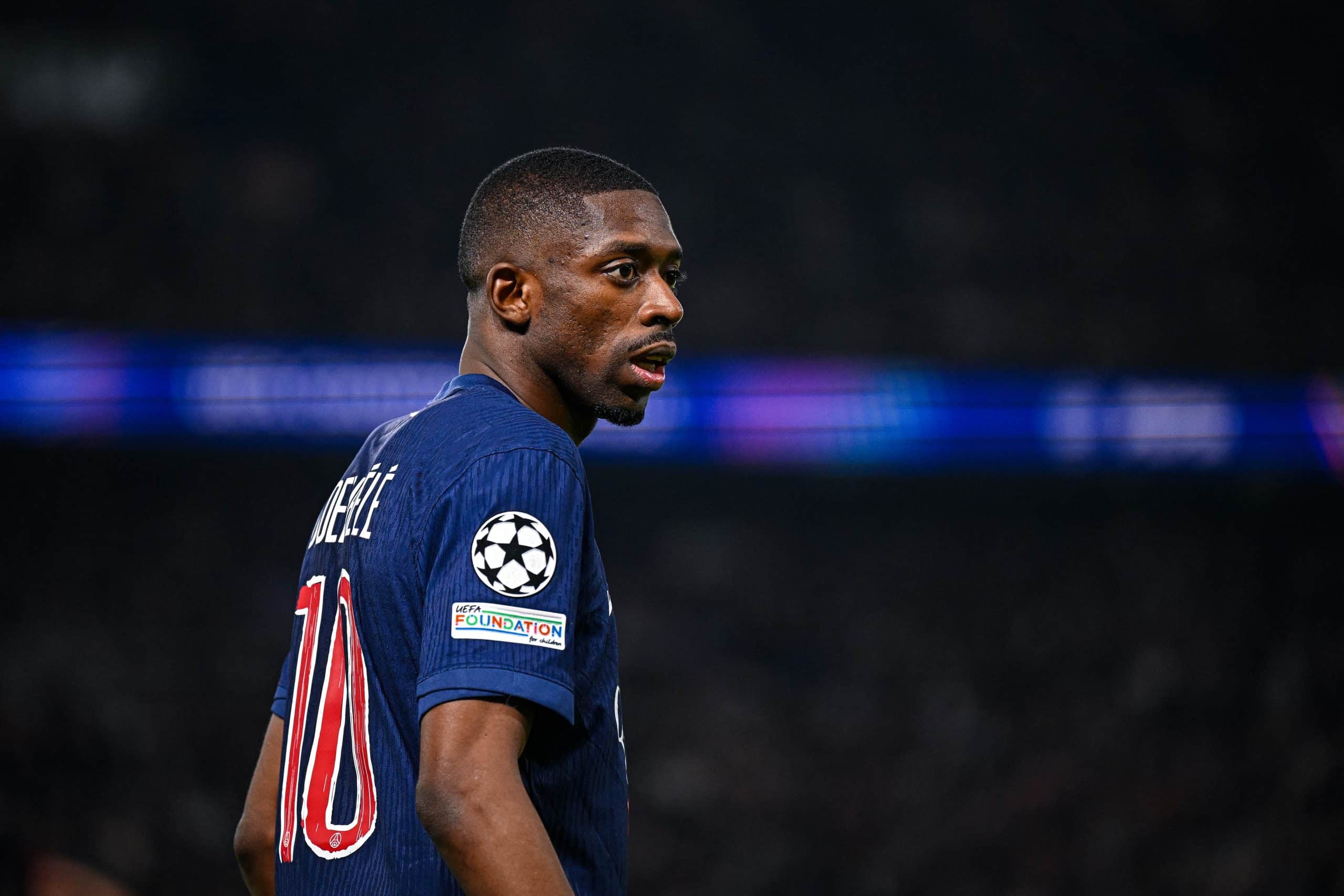 Ousmane Dembélé, l'attaquant du PSG.