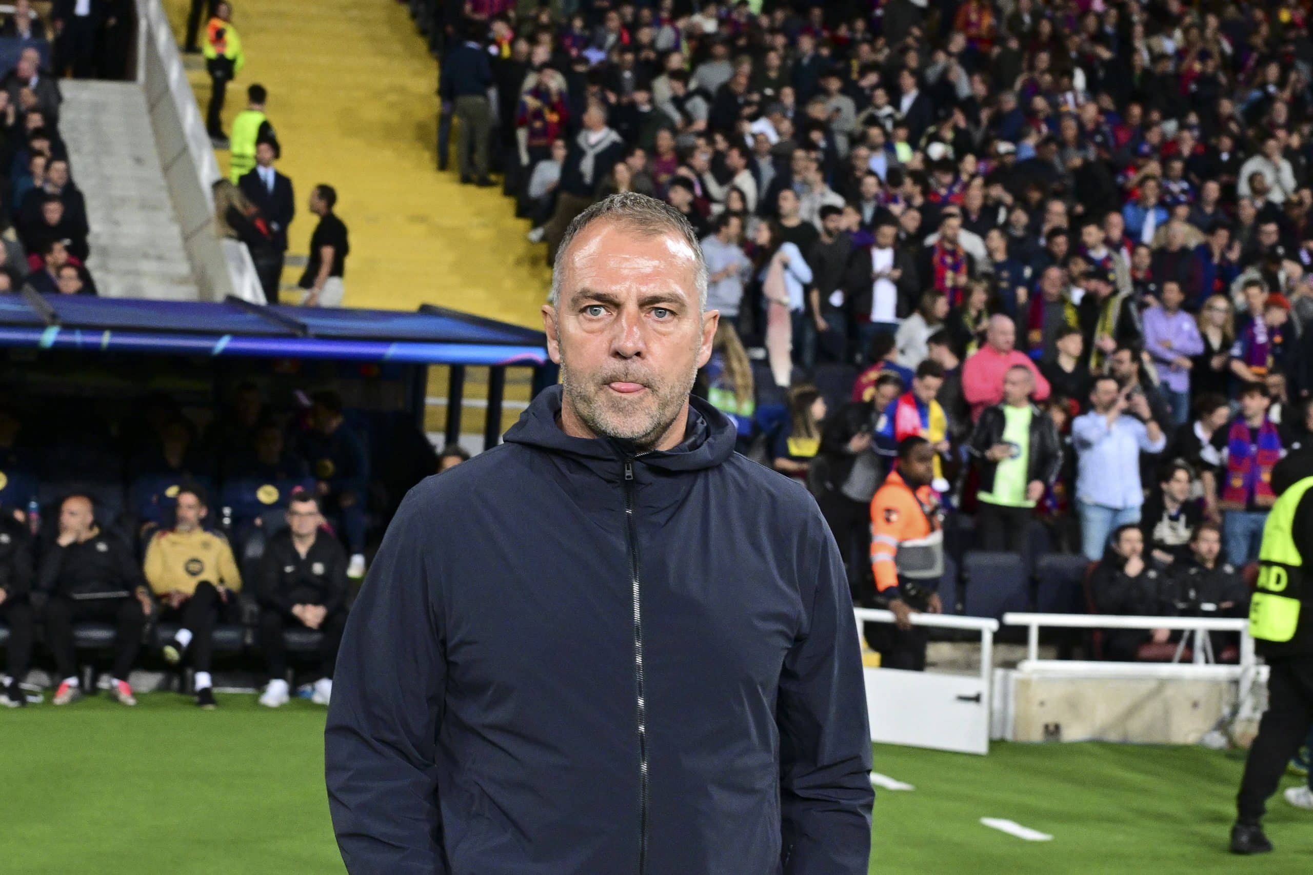 Hansi Flick, l'entraîneur du FC Barcelone.