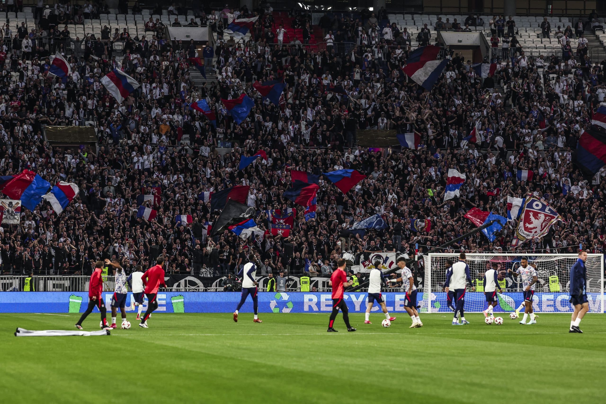 Les supporters de l'OL