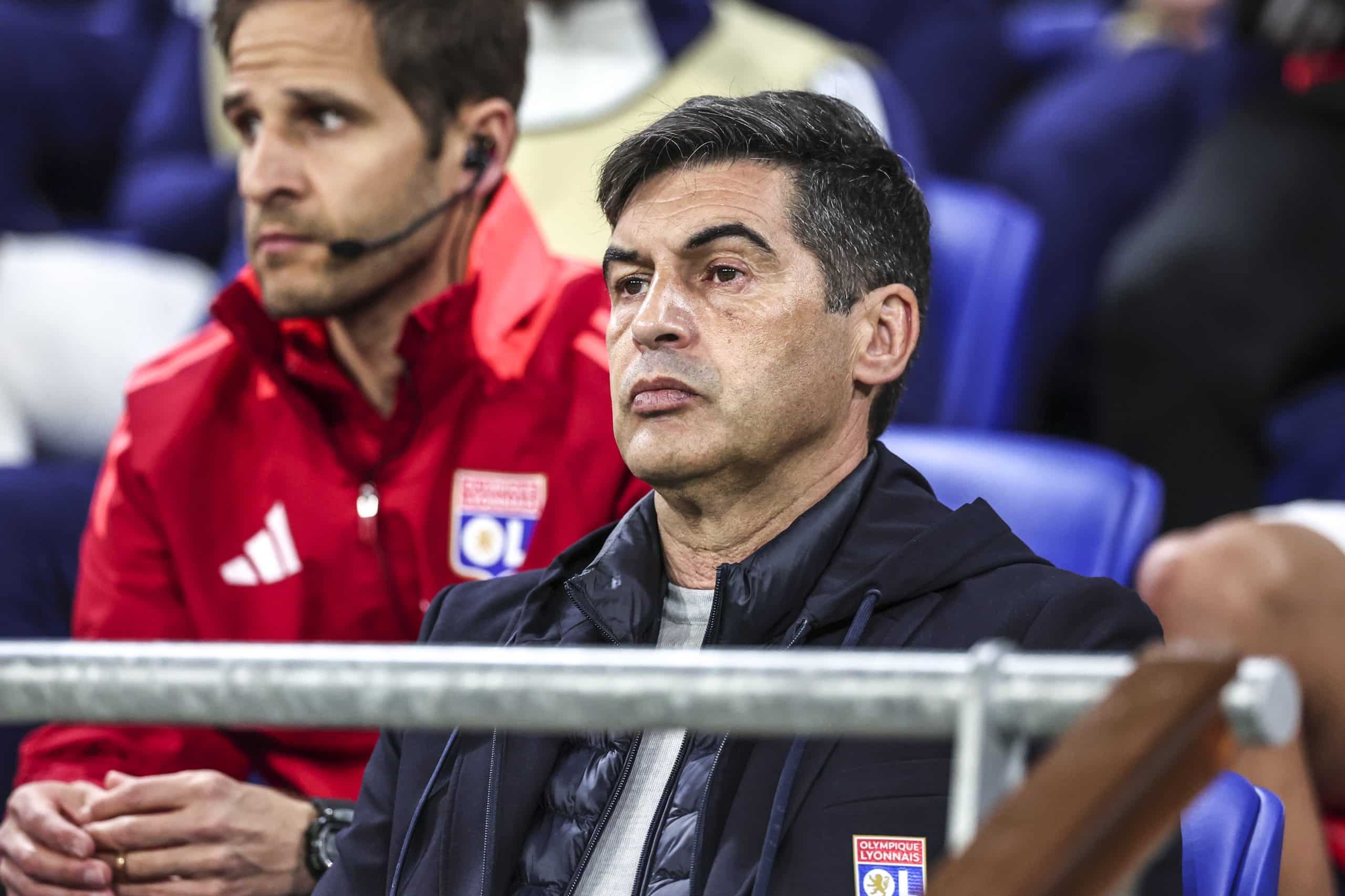 Paulo Fonseca lors d'OL - Manchester United
