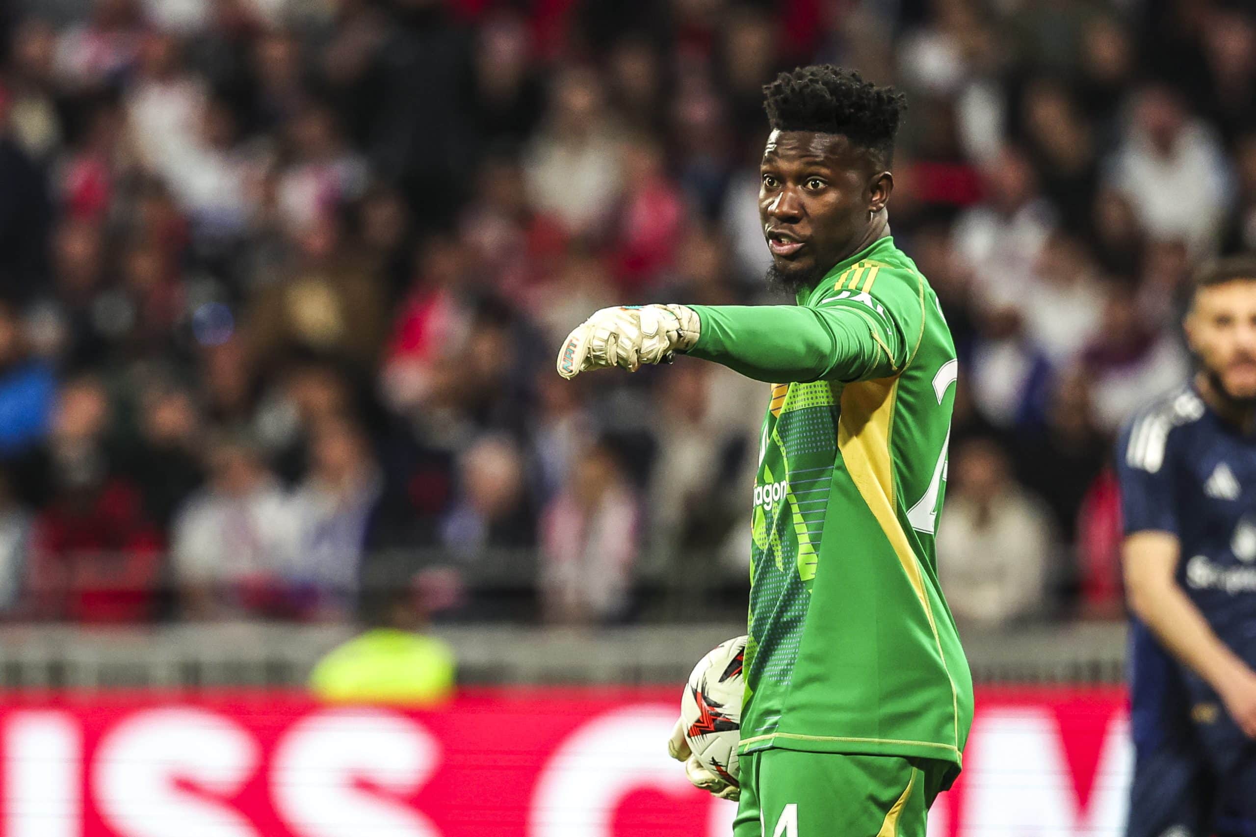 André Onana, le gardien de Manchester United.