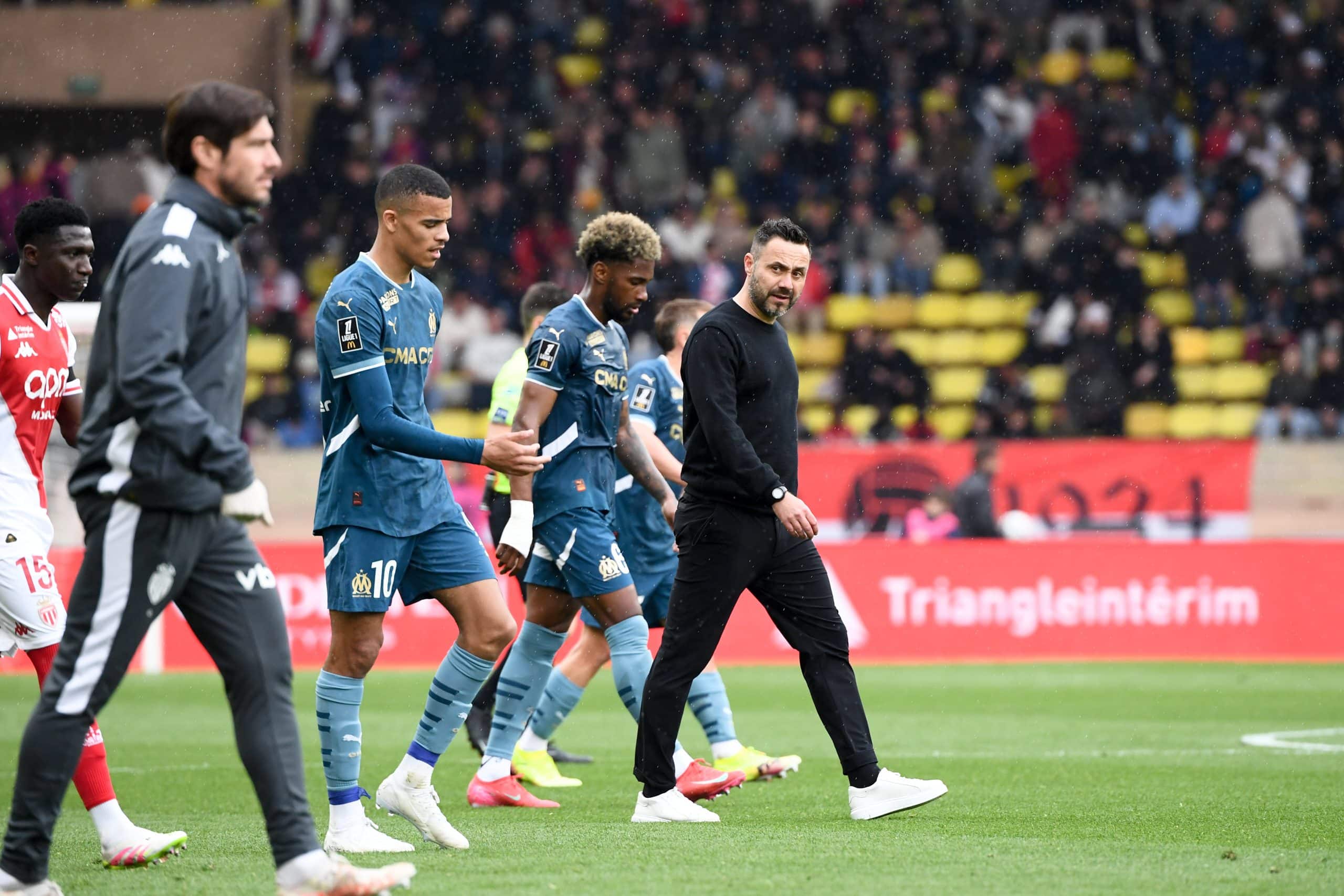 Roberto De Zerbi, le coach de l'OM.