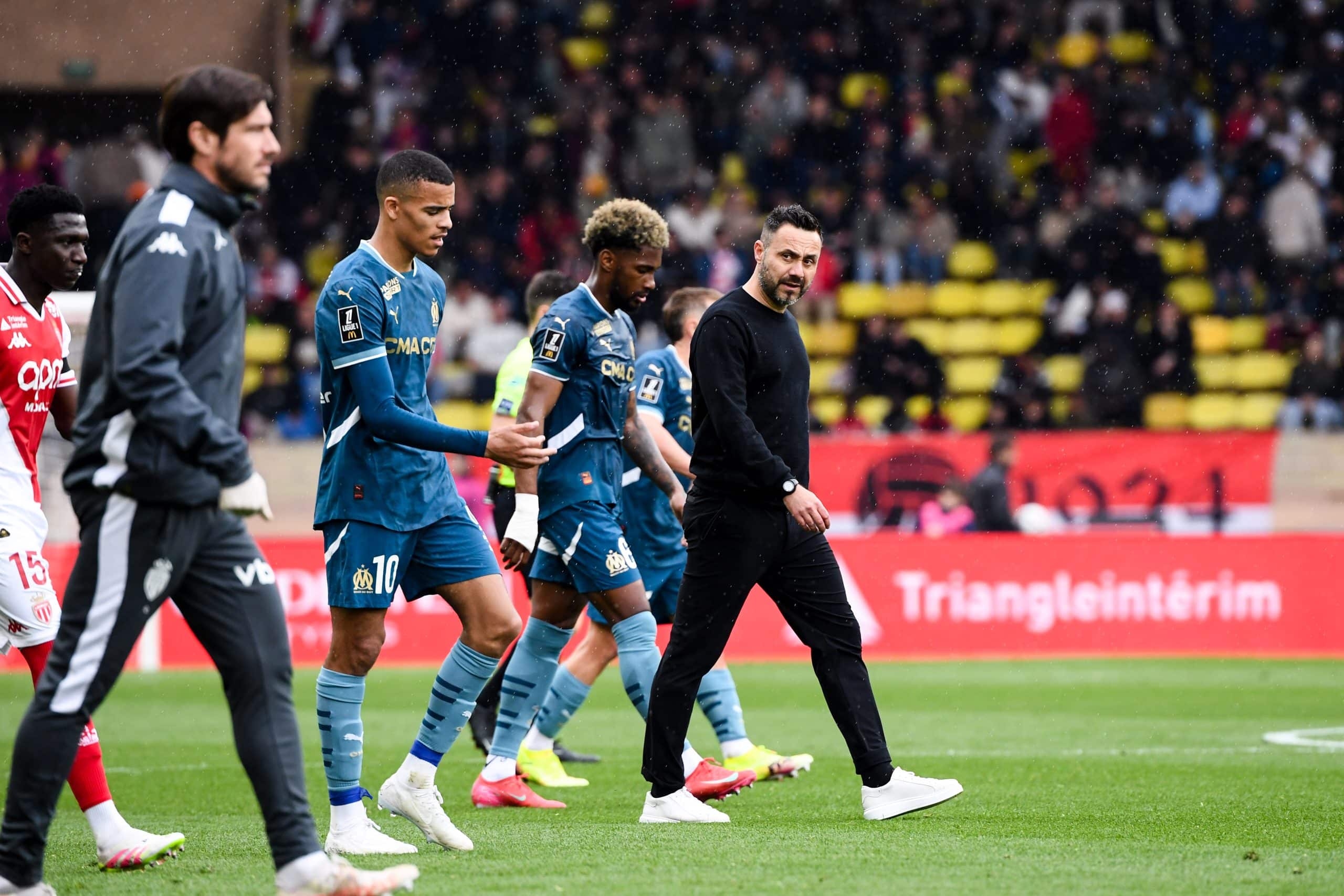 Roberto De Zerbi et les Olympiens sont partis à Rome