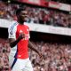 Thomas Partey sous le maillot d'Arsenal