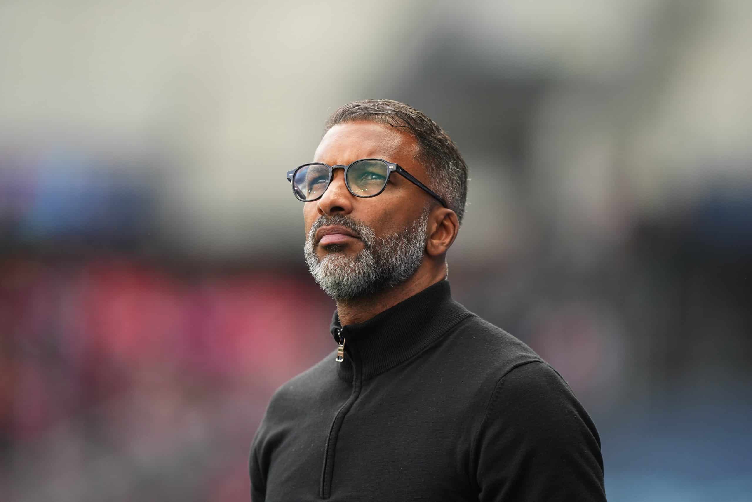 Habib Beye, le coach du Stade Rennais.