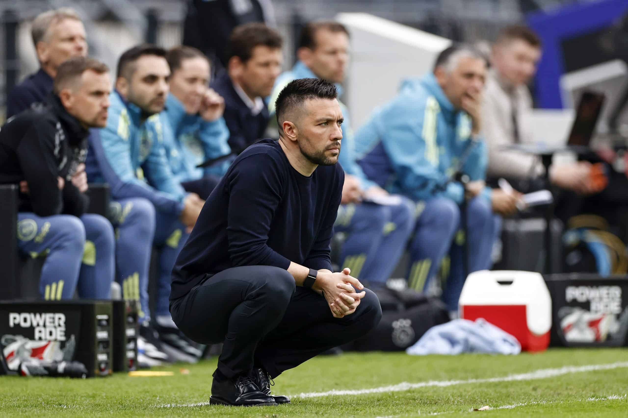 L'ancien entraîneur de Nice Francesco Farioli vient de passer une saison à l'Ajax.