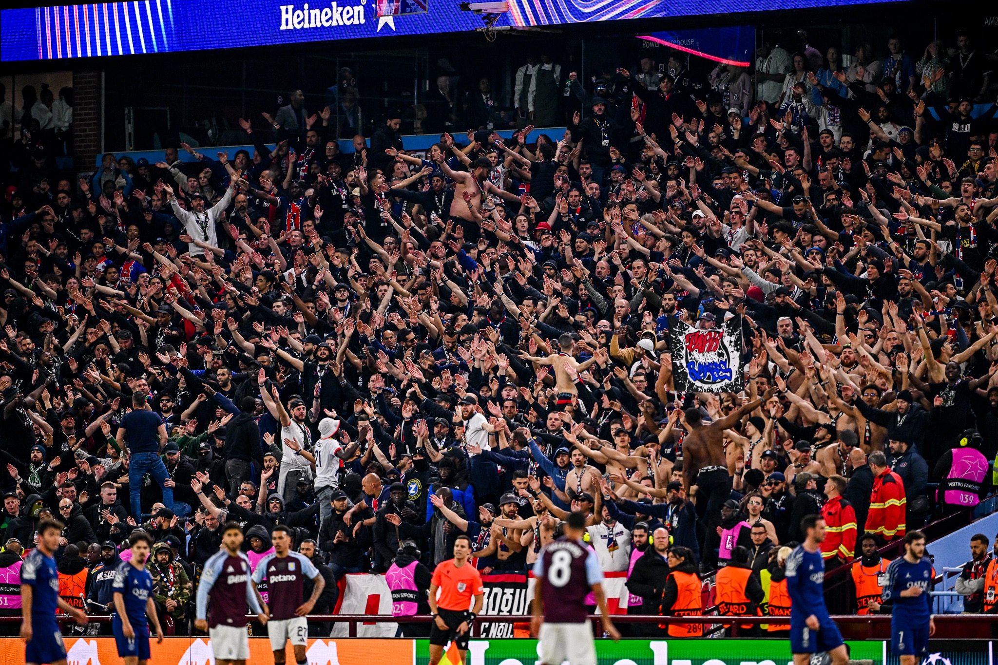 Les supporters du PSG