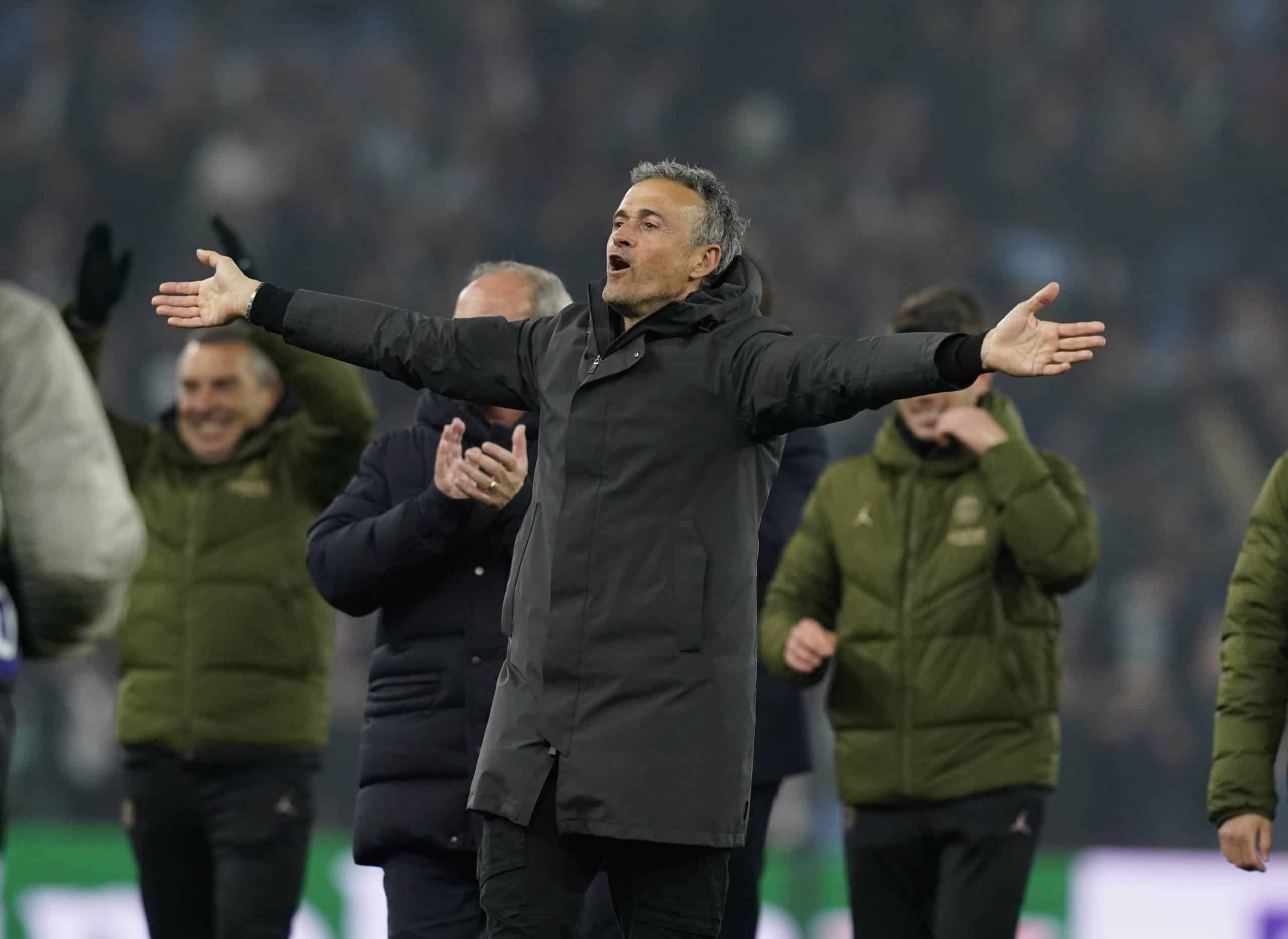 Luis Enrique, le coach du PSG.