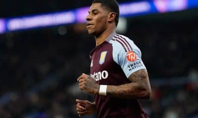 Marcus Rashford sous le maillot d'Aston Villa