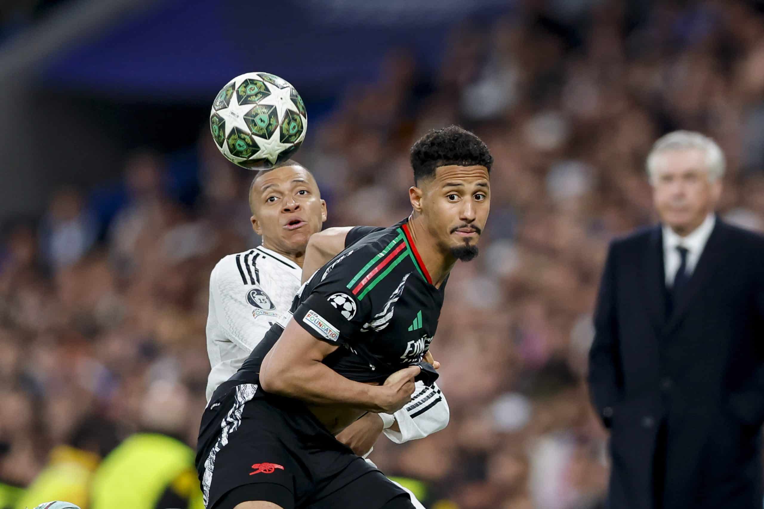 Le défenseur d'Arsenal, William Saliba.