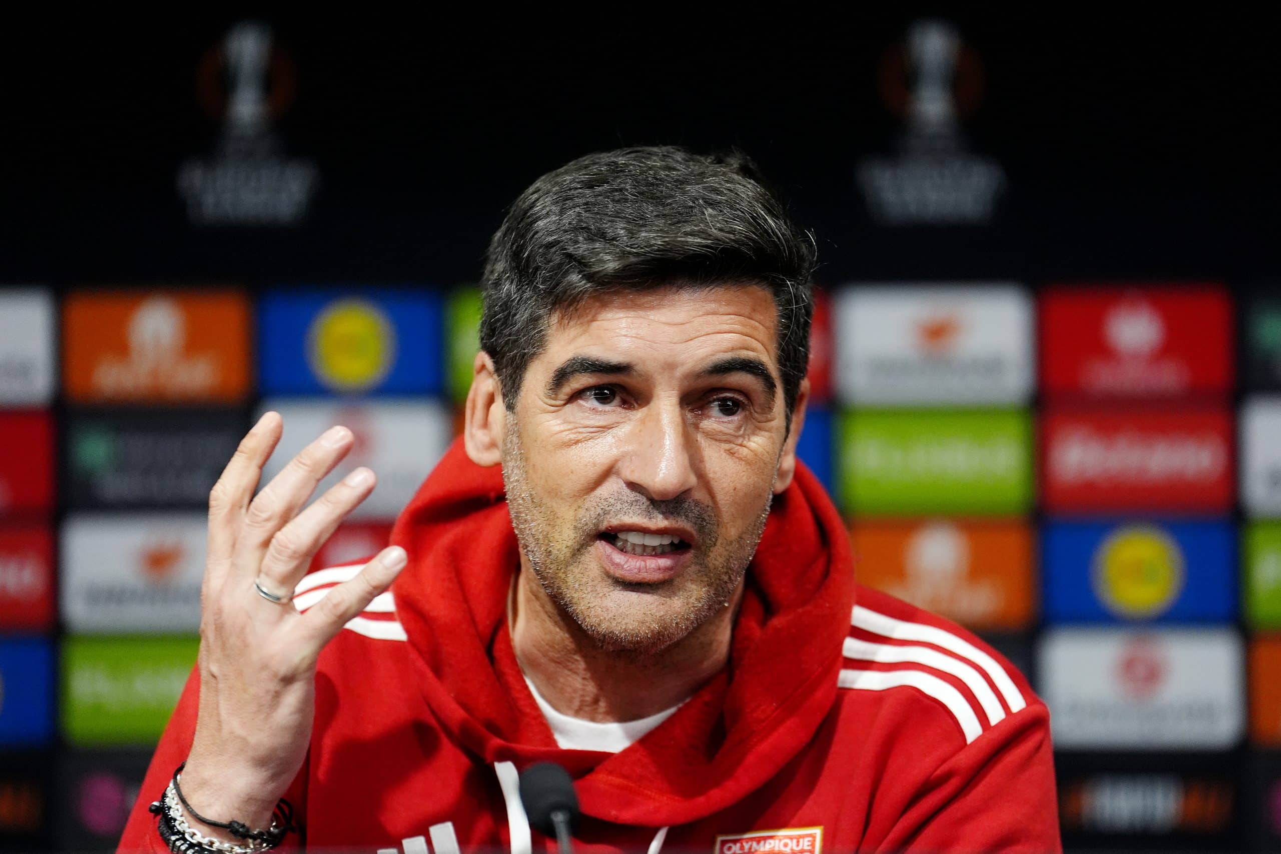 Paulo Fonseca, le coach de l'OL.