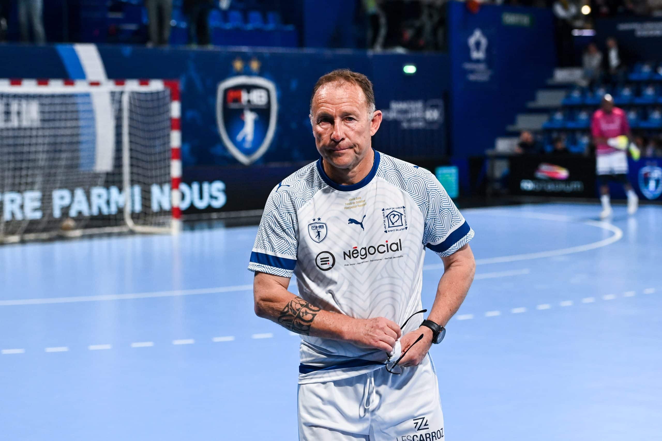 La légende de l'OM Jean-Pierre Papin.