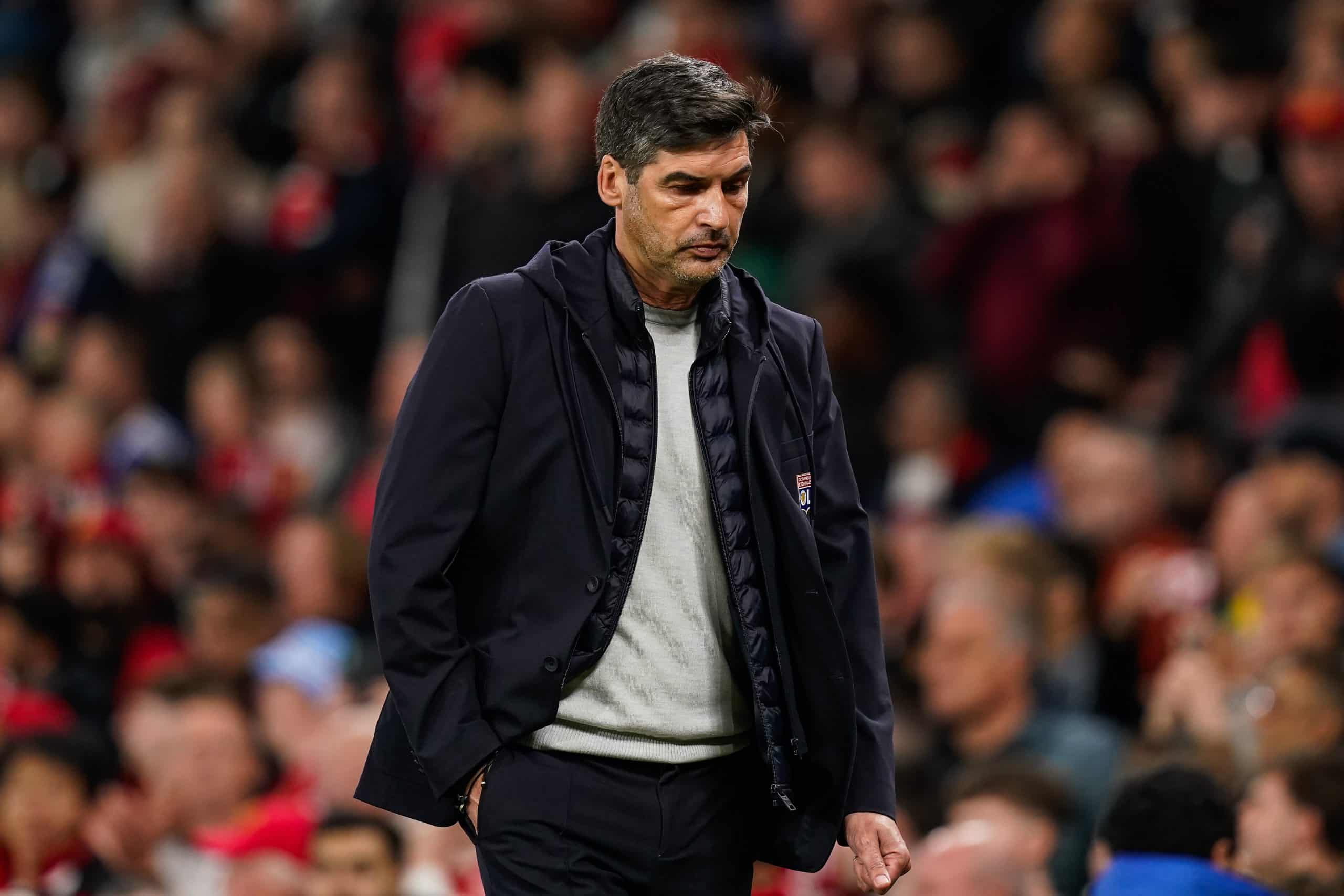 L'entraîneur de l'OL, Paulo Fonseca.
