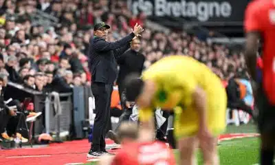Stade Rennais – FC Nantes : Kombouaré enrage du point perdu et s’agace du coup de sang de Coco