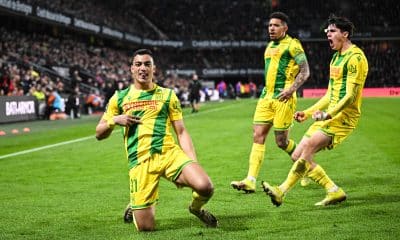 Mostafa Mohamed, l'attaquant du FC Nantes.