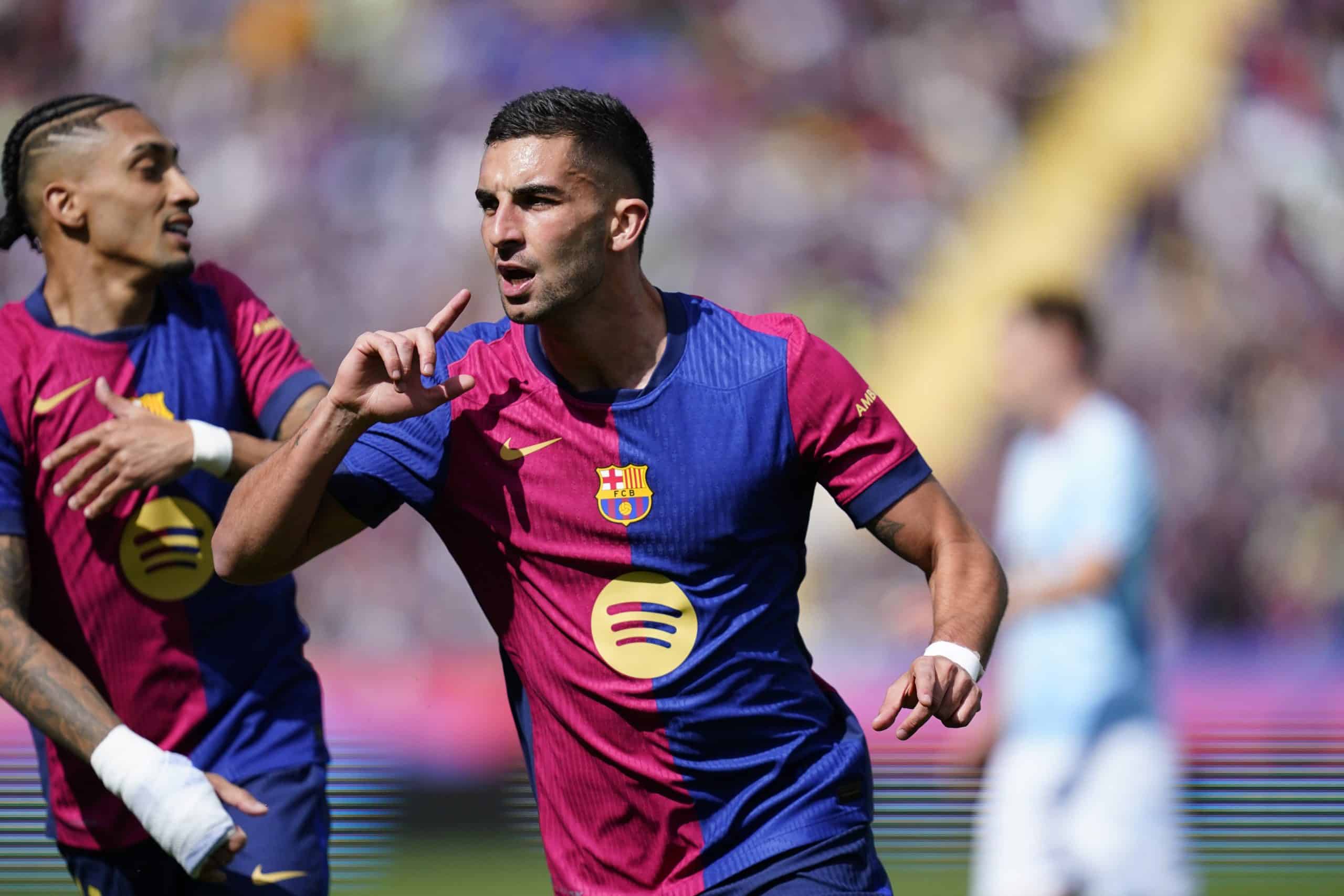 Ferran Torres au FC Barcelone