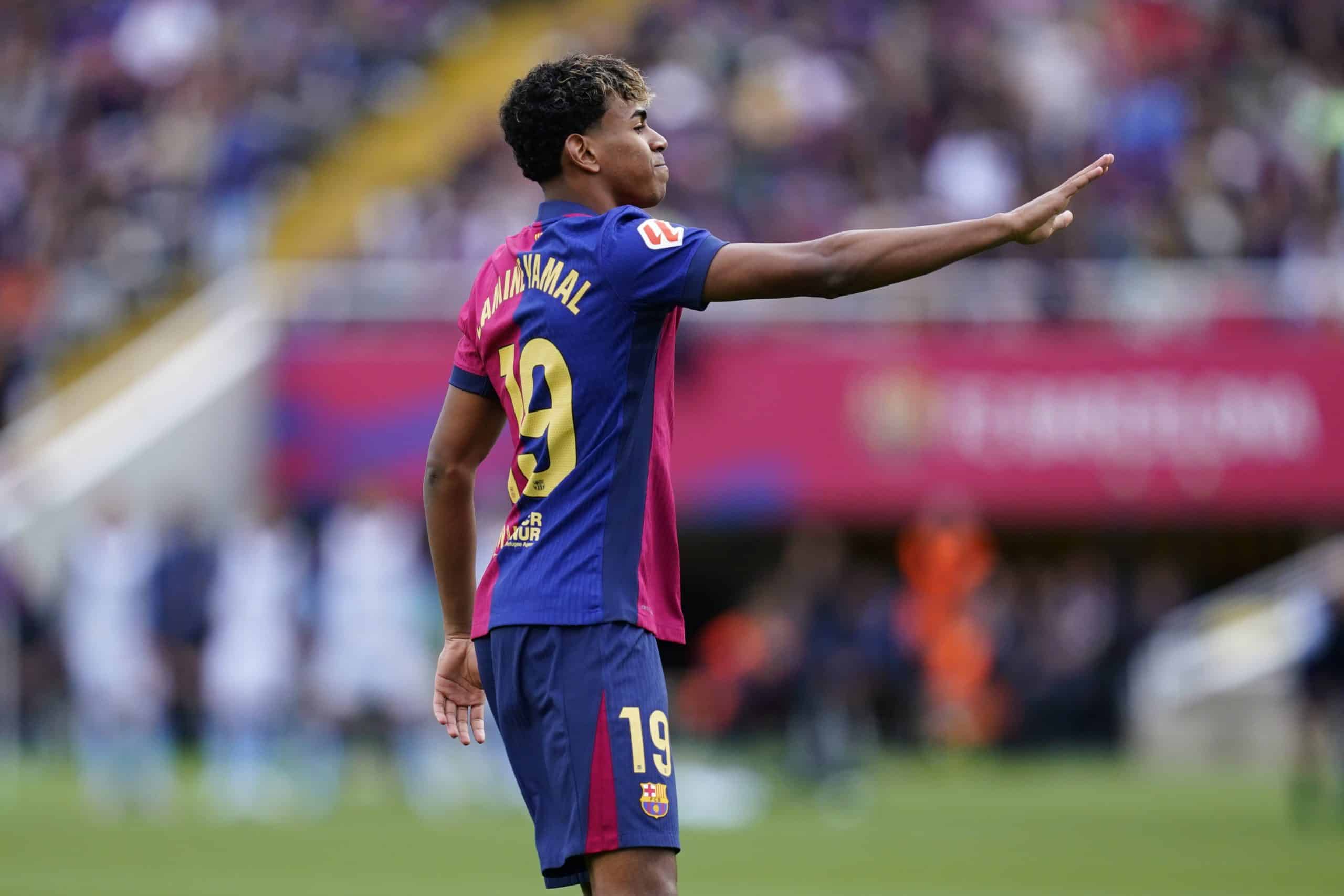 L'ailier du FC Barcelone Lamine Yamal a été décisif lors de sa rentrée contre le Celta Vigo.