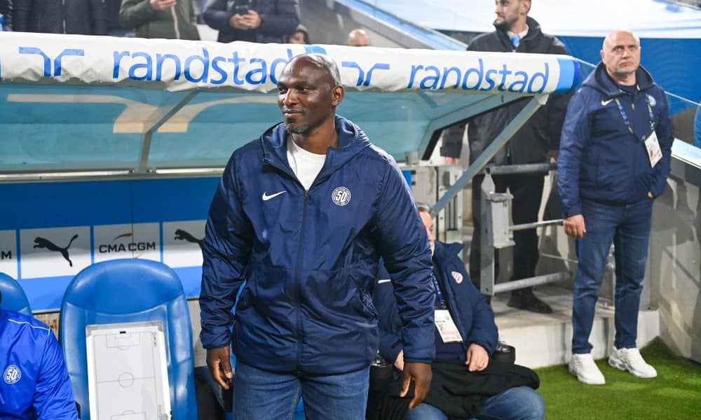 L'entraîneur de Montpellier, Zoumana Camara.