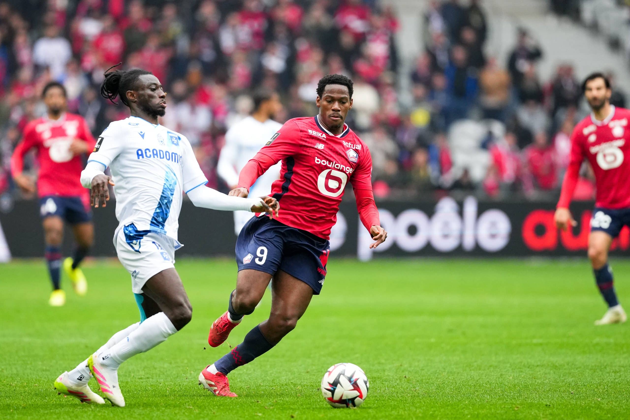L'attaquant du LOSC, Jonathan David.