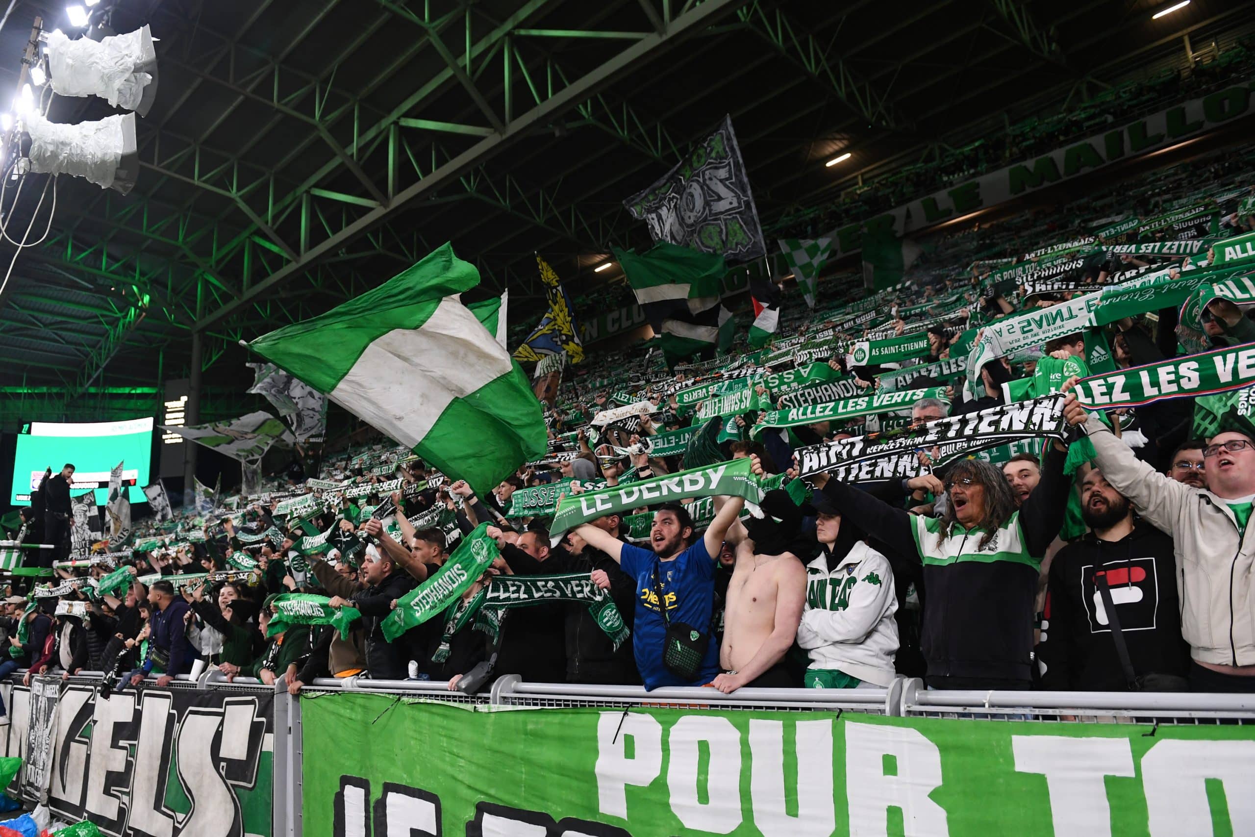 Les supporters de l'ASSE