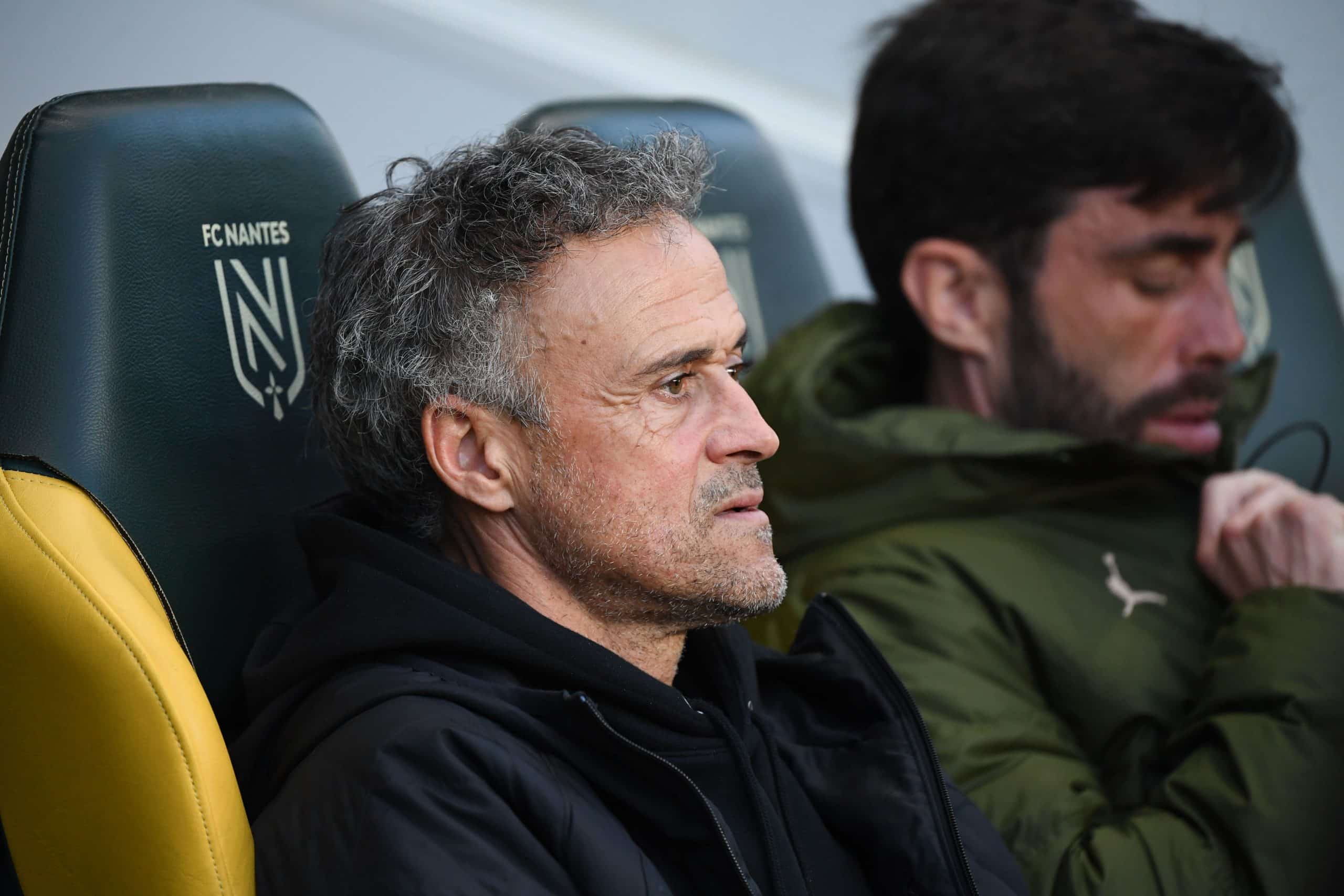 Luis Enrique, l'entraîneur du PSG