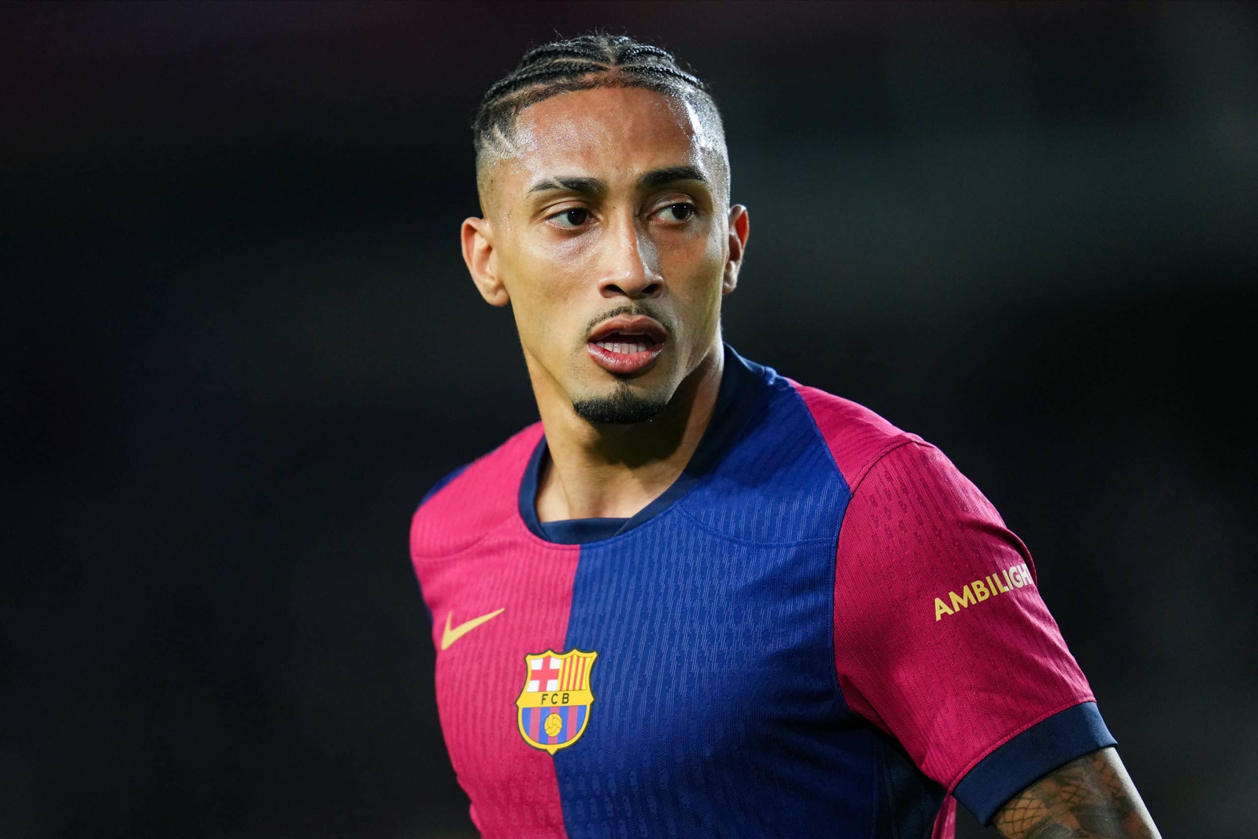 Raphinha, l'ailier du FC Barcelone.