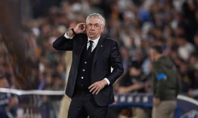 L'entraîneur du Real Madrid, Carlo Ancelotti.