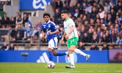 Le milieu de l'ASSE Louis Mouton a tenu des propos qui n'ont pas plu aux joueurs du Stade de Reims.