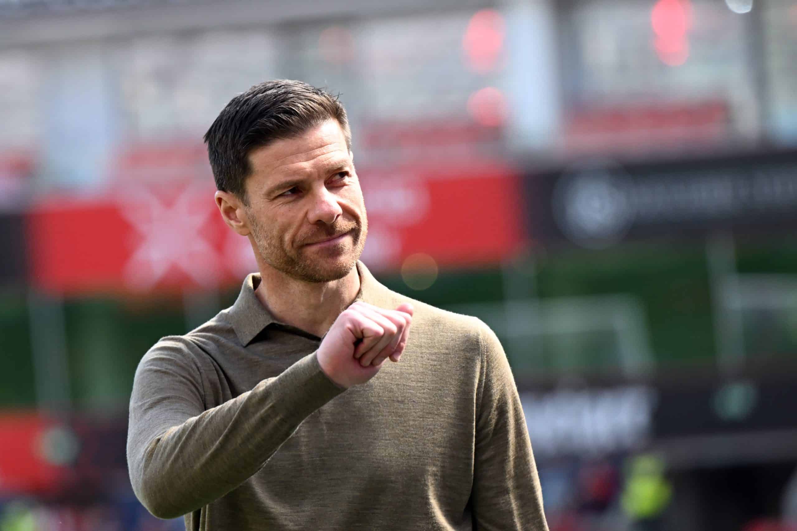 Xabi Alonso, l'entraîneur du Bayer Leverkusen