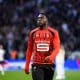 Arnaud Kalimuendo, l'attaquant du Stade Rennais.