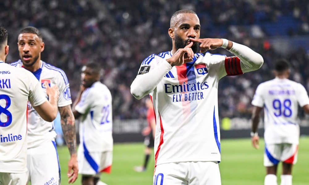 Alexandre Lacazette, l'attaquant de l'OL.