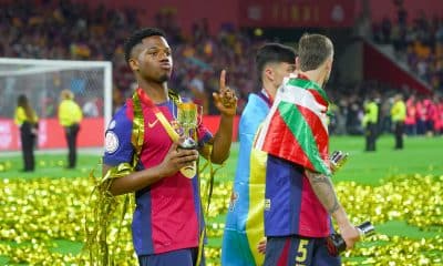 Ansu Fati, l'ailier du FC Barcelone.