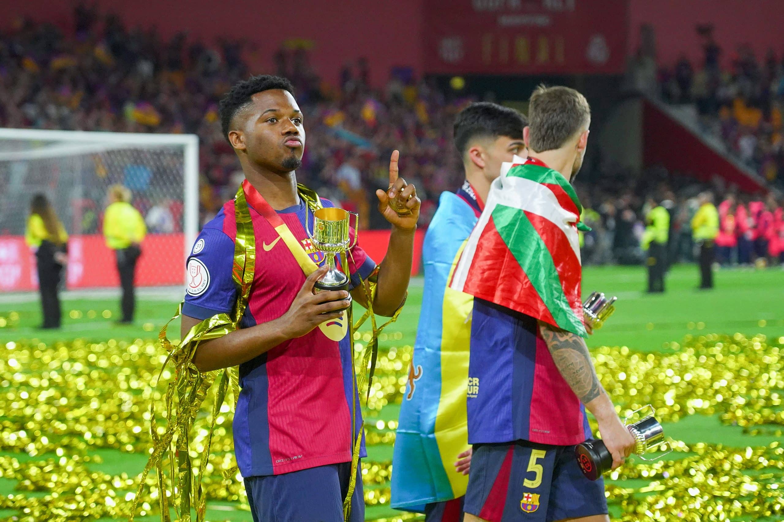 Ansu Fati, l'ailier du FC Barcelone.