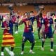 Le FC Barcelone fait la fête contre le Real Madrid